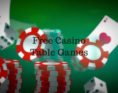 Free casino table games – a real pleasure from an interesting game